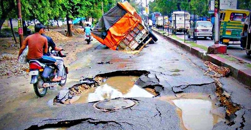 Poor Road Condition