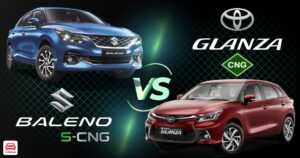 Baleno vs glanza CNG