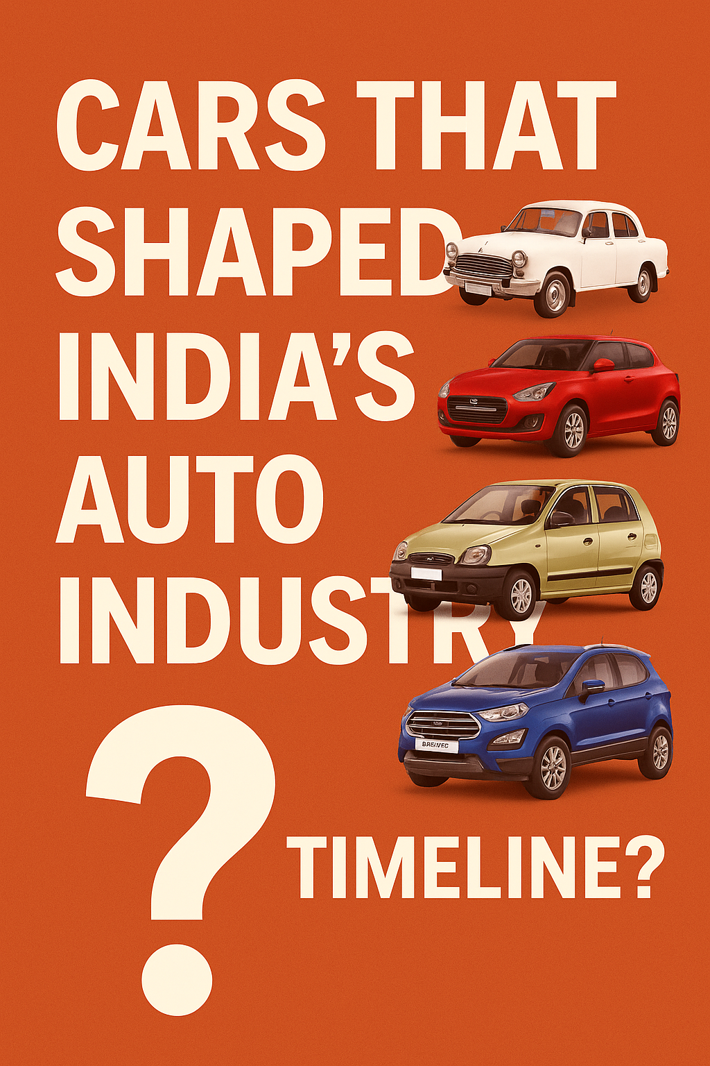 Cars That Shaped India’s Automobile Sector : 12 Revolutionary Cars