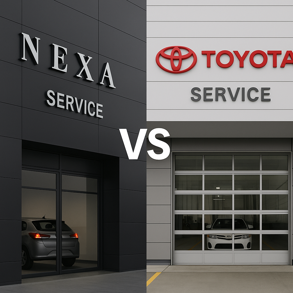 Nexa vs Toyota Service