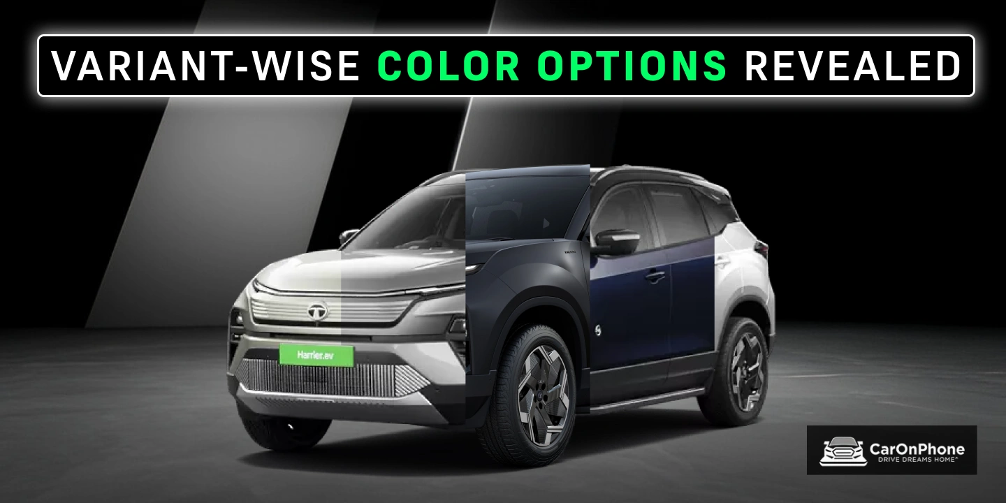Harrier EV all colors