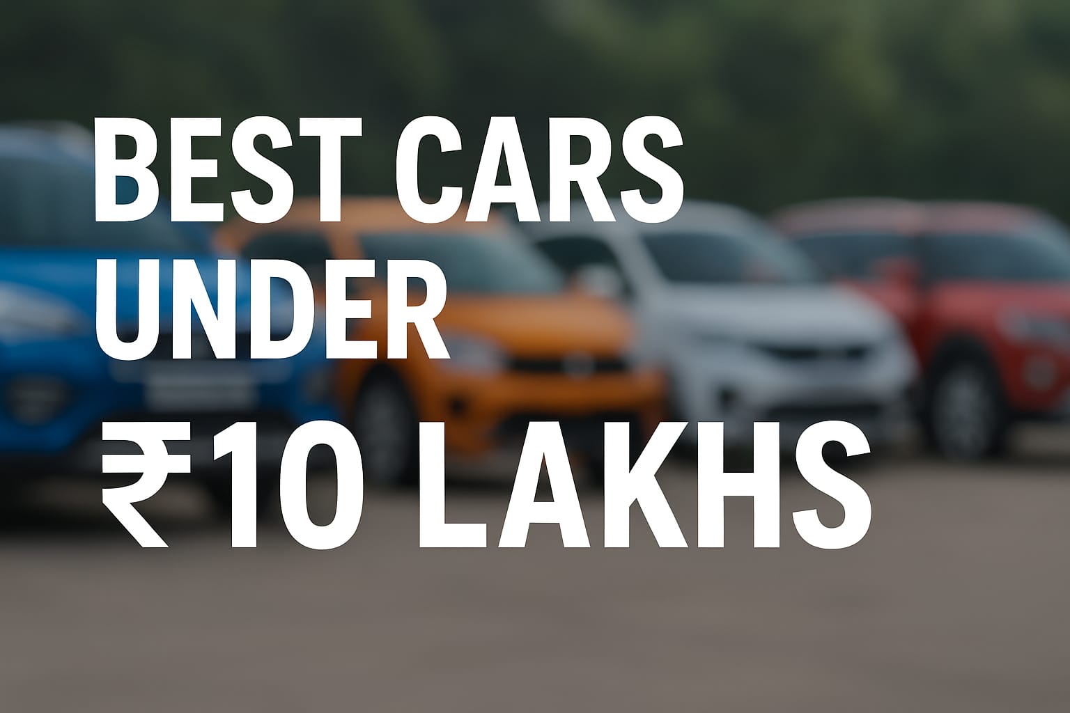 Best Cars Under ₹10 Lakhs