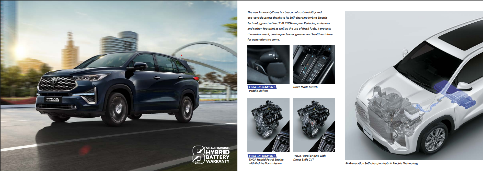 Innova Hycross Hybrid & Non Hybrid Engines