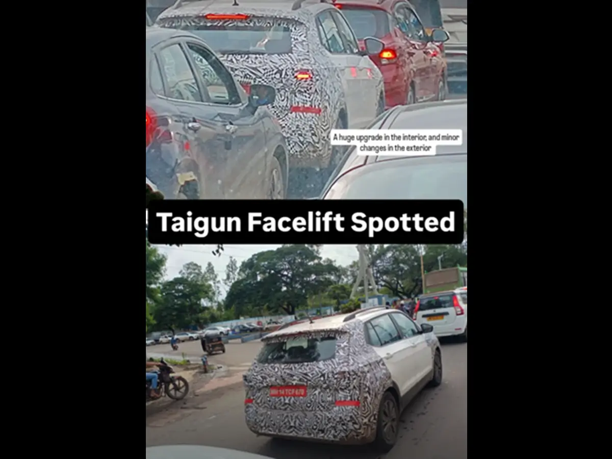 Volkswagon Taigun Facelift 2025 
