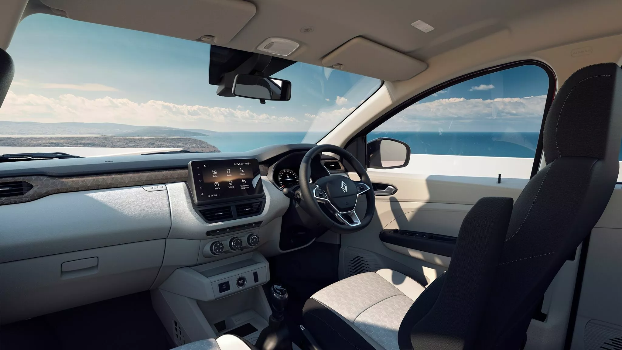 Renault Triber Interior Multimedia setup