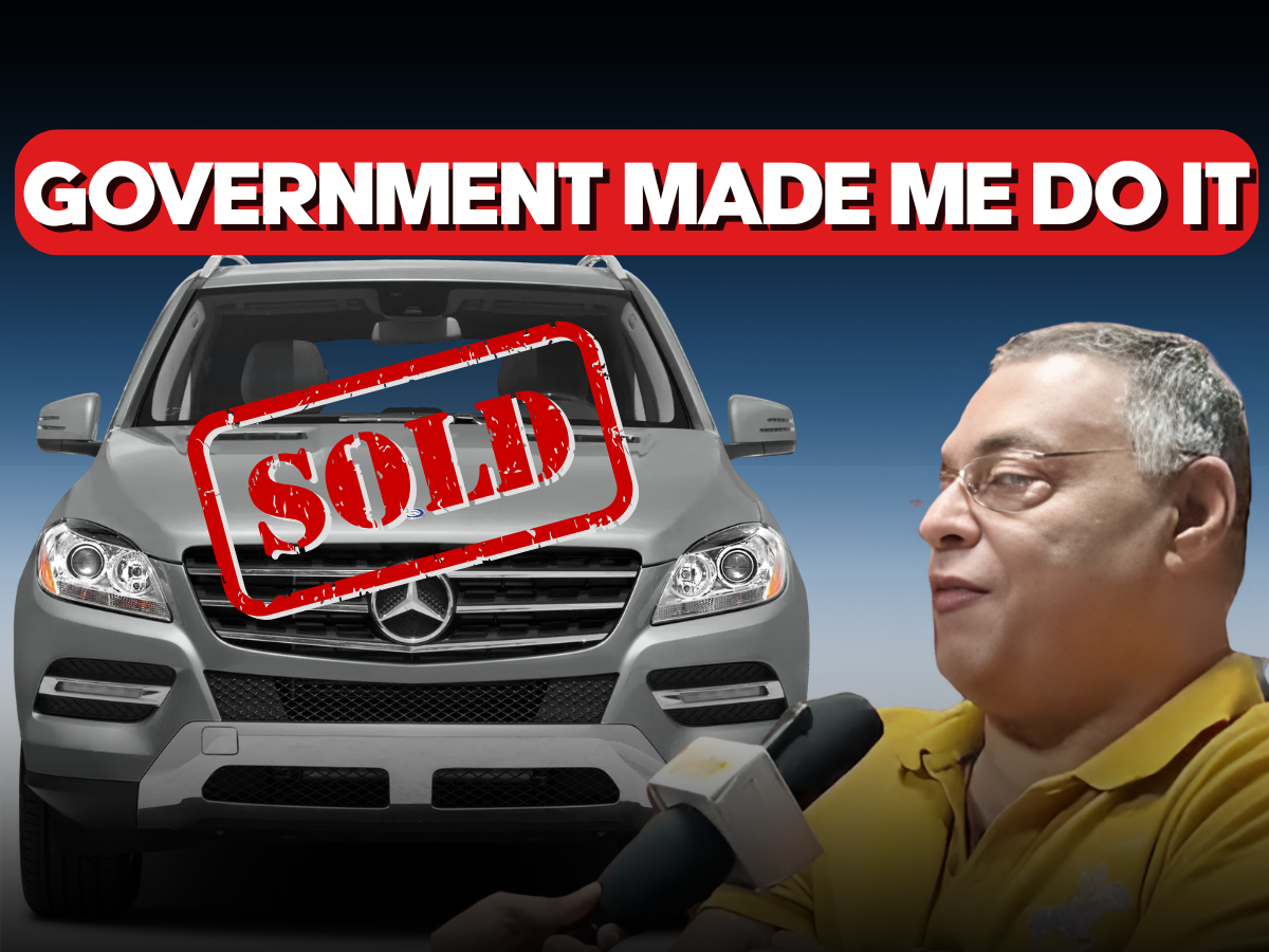 Mercedes owner sold his car at loss