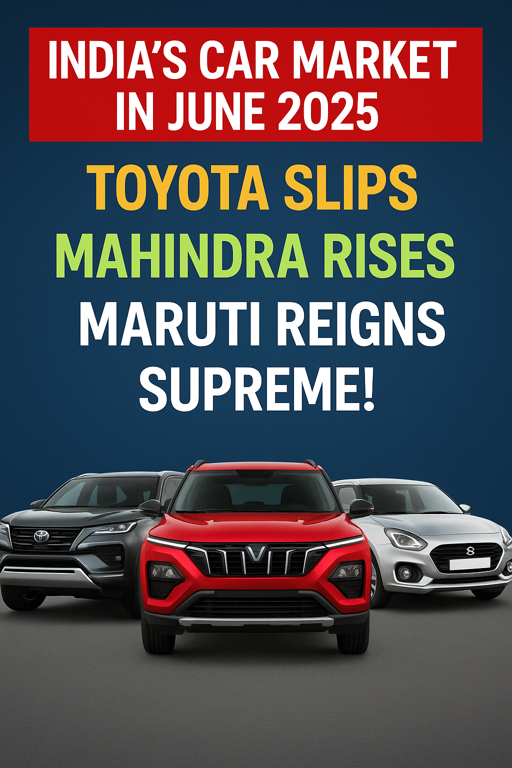 India Car Market June 2025