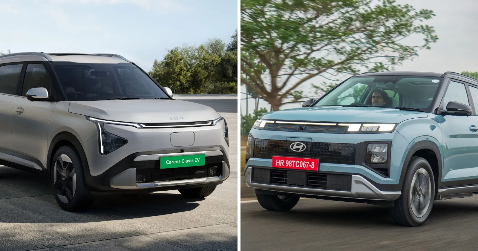 Creta EV vs Carens Clavis EV