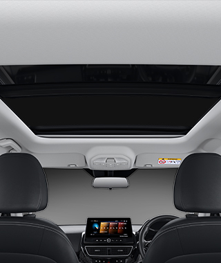 XUV 3xo with panoromic sunroof