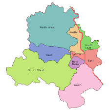 Delhi Map