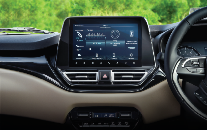 Toyota Glanza Interior
