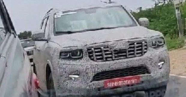 Scorpio N Pickup Spied