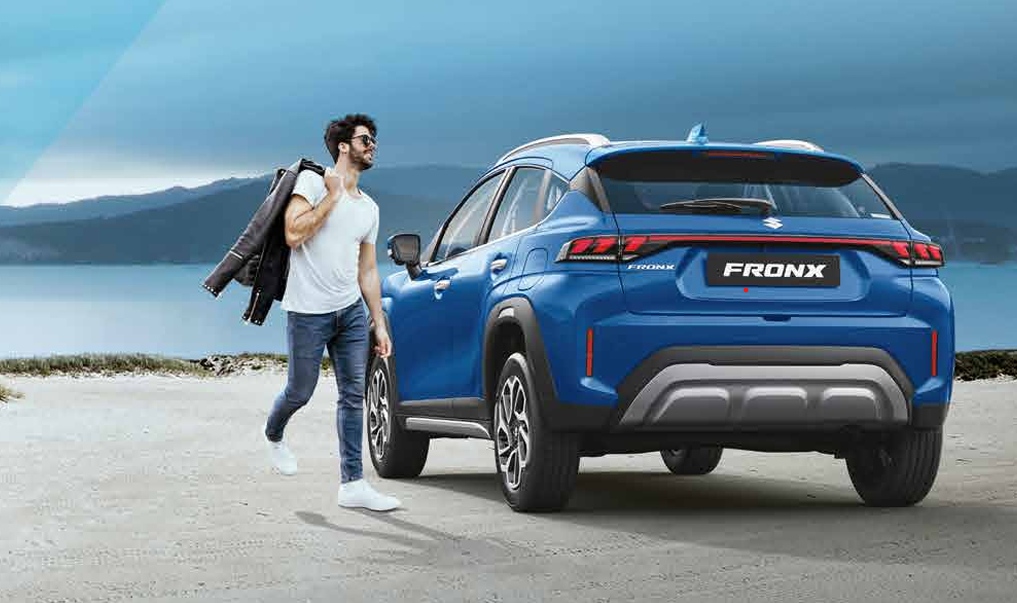 Maruti Suzuki Fronx Rear Profile