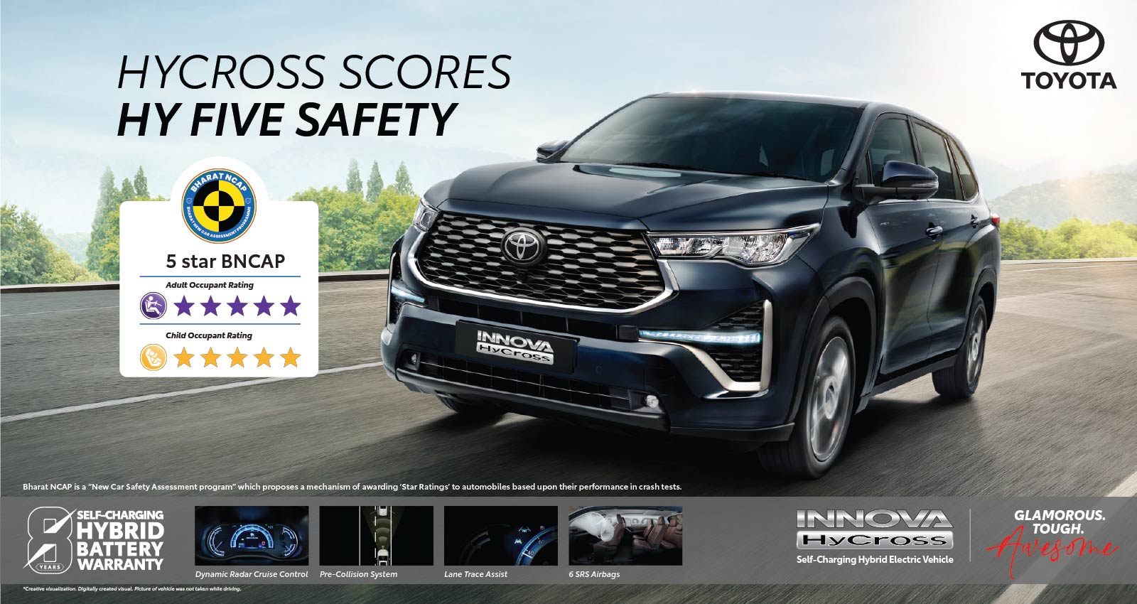 Innova Hycross Safety rating